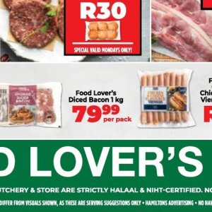 Bacon at Fruit & Veg City