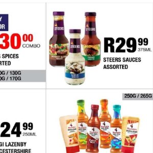 Sauces at Take n Pay
