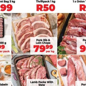 Pork at Fruit & Veg City