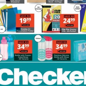 Folder at Checkers