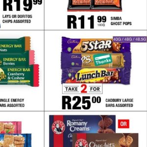 Chocolate at Take n Pay
