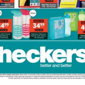Bottle at Checkers