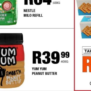 Peanut butter at Take n Pay