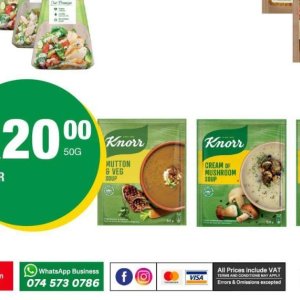 Soup at Take n Pay