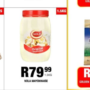 Mayonnaise at Take n Pay