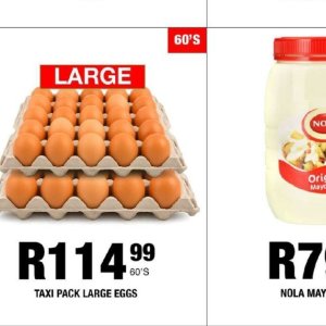Eggs at Take n Pay