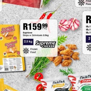 Schnitzel at Take n Pay