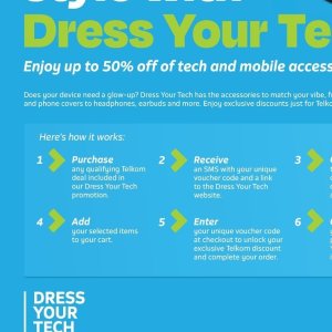 Headphones at Telkom Mobile