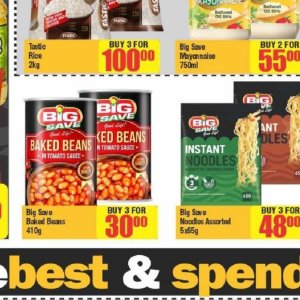   at Big save