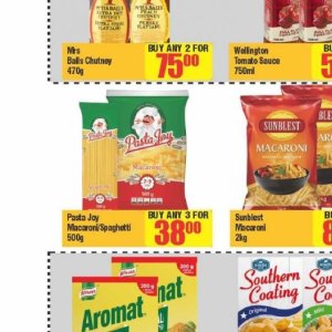 Pasta at Big save