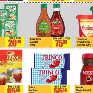 Syrup at Big save