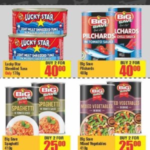 Spaghetti at Big save