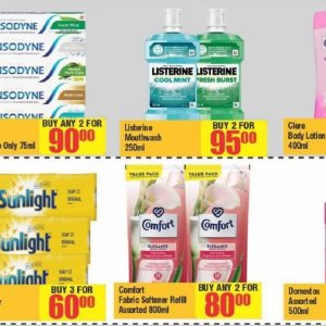 Mouthwash listerine  at Big save