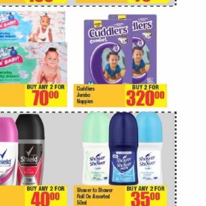 Shower at Big save