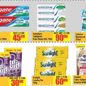 Toothpaste at Big save