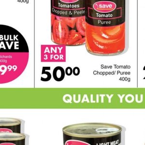 Purees at Save Hyper