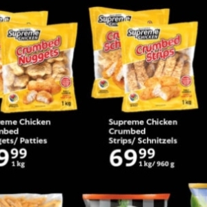 Schnitzel at Oxford freshmarket