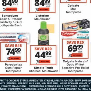 Mouthwash colgate  at Checkers