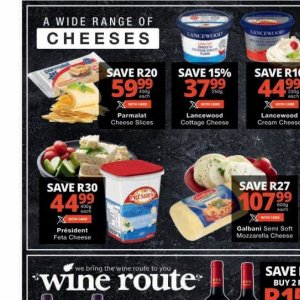 Cheese at Checkers Hyper