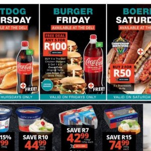 Burgers at Checkers Hyper