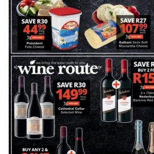 Wine at Checkers Hyper