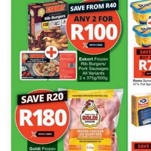 Sausages at Checkers Hyper