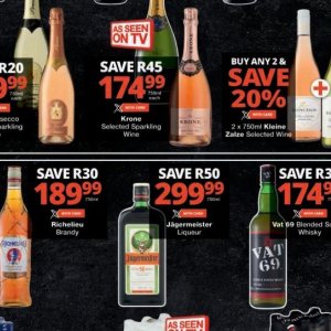 Wine at Checkers Hyper