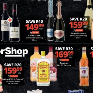 Wine at Checkers Hyper