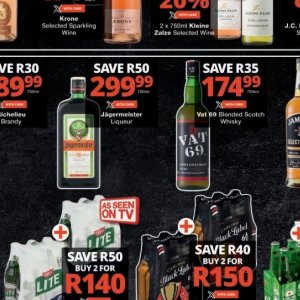 Liqueur at Checkers Hyper