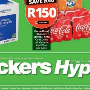 Fizzy drink at Checkers Hyper
