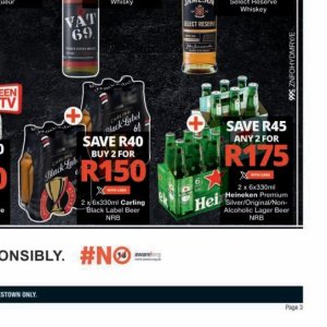 Beer at Checkers Hyper