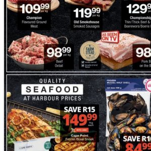 Beef at Checkers