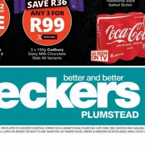 Chocolate at Checkers