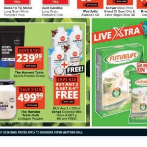 Coconut milk at Checkers Hyper
