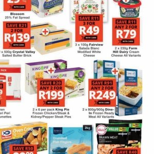 Cheese danone  at Checkers Hyper
