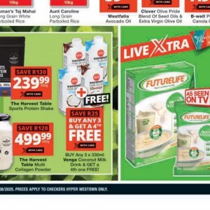 Coconut milk at Checkers Hyper