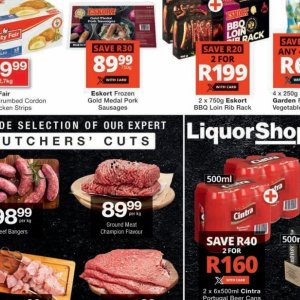Sausages at Checkers Hyper