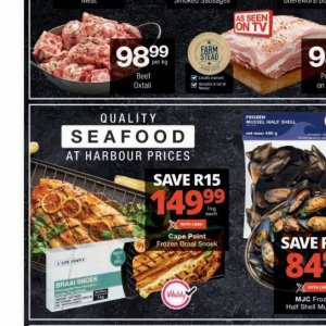 Seafood at Checkers