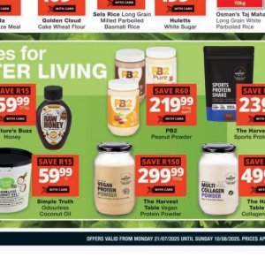  protein at Checkers Hyper