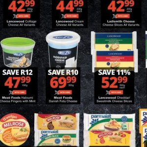 Cheese at Checkers