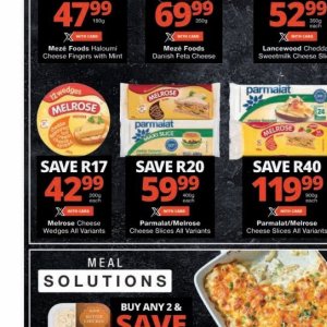 Cheddar at Checkers
