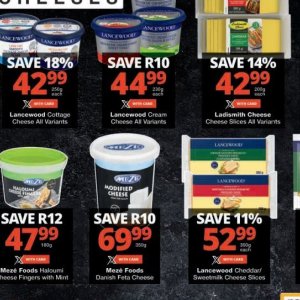 Cheese at Checkers