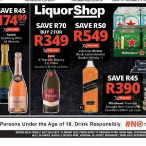 Brandy at Checkers Hyper