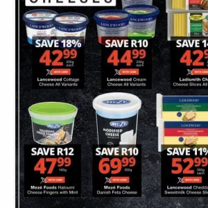 Cheese at Checkers