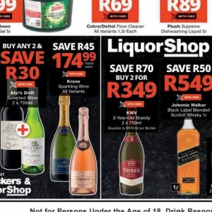 Wine at Checkers Hyper