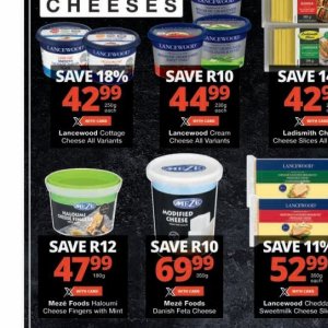 Cottage cheese at Checkers