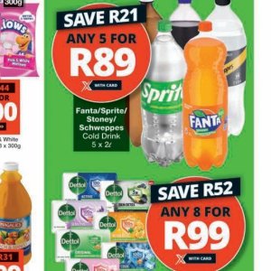 Fizzy drink at Checkers Hyper
