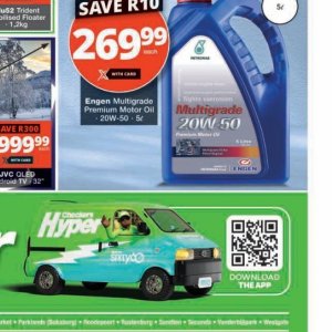 Engine oil at Checkers Hyper