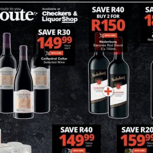 Wine at Checkers