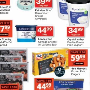 Cottage cheese at Checkers